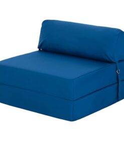 Chaise Pliante Z-Fold Confortable Bleu