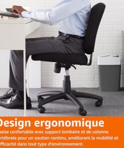 Chaises de bureau ergonomiques Amazon Basics