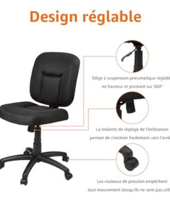 Chaises de bureau ergonomiques Amazon Basics