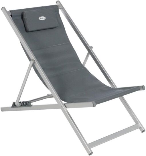 Chilienne Honolulu-Ardoise HESPERIDE HES-139101, Aluminium époxy traité, Gris foncé, Taille Unique