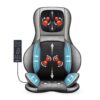 COMFIER Fauteuil de Massage Shiatsu pour le Dos et le Cou - Masseur Complet à Pétrissage 2D/3D avec Fonction Chaleur et Compresse Ajustable, Idéal pour Hanches, Nuque et Dos