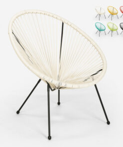 Fauteuil Acapulco jardin design sunflower