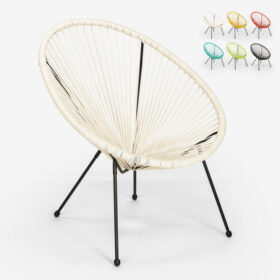 Fauteuil Acapulco jardin design sunflower