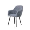 Fauteuil bouclette bleu
