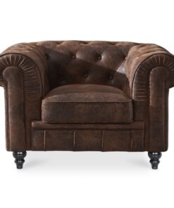 Fauteuil Chesterfield Vintage