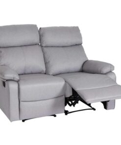 Fauteuil cinéma 2 places relax gris clair