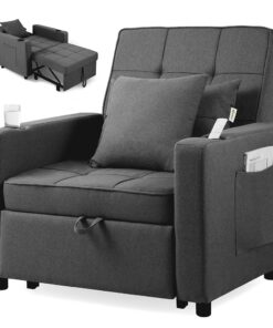 Fauteuil Convertible 3en1 Tommy avec Accoudoirs