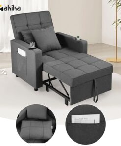Fauteuil Convertible 3en1 Tommy avec Accoudoirs