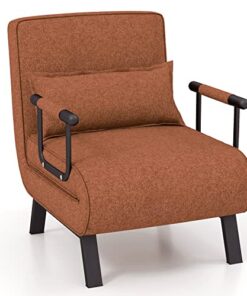 Fauteuil Convertible 4-en-1 avec Dossier Réglable