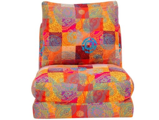 Fauteuil convertible patchwork Talya 60cm