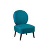 Fauteuil crapaud bleu canard - Bangkok