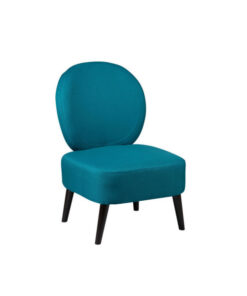 Fauteuil crapaud bleu canard - Bangkok