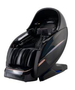 Fauteuil de Massage 6D GLOBAL RELAX® I SAMADHI I Noir I Commande Vocale I Thérapie par Pression Complète I Charge à Induction I Écran Tactile I 20 Programmes I Éclairage Ambiant...