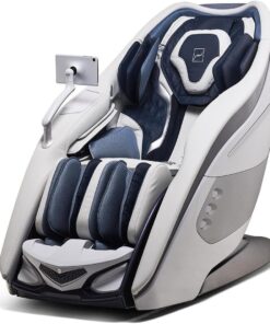 Fauteuil de Massage 7D GLOBAL RELAX® I DA Vinci I Inclinaison Ajustable I Analyse BIA I Masseur de Bras avec Éclairage LED I Thérapie Thermique I Acupression I Écran Tactile LCD I