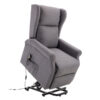 Fauteuil de relaxation électrique inclinable gris