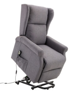 Fauteuil de relaxation électrique inclinable gris