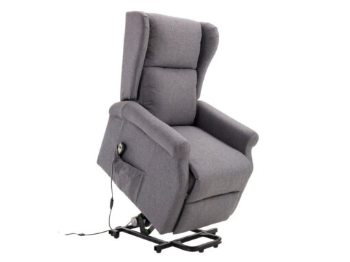 Fauteuil de relaxation électrique inclinable gris