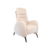 Fauteuil de relaxation manuel beige au style urbain