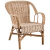 Fauteuil enfant en rotin naturel