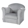 Fauteuil Enfant Lil Sofa Velours Gris