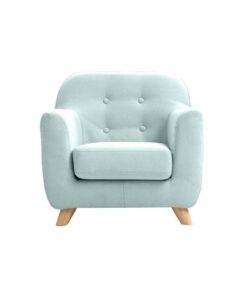 Fauteuil enfant scandinave menthe Norkid