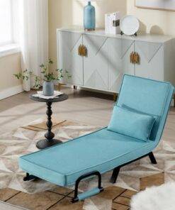 Fauteuil Lit Convertible 3 en 1 Bleu