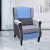 Fauteuil patchwork design relaxant