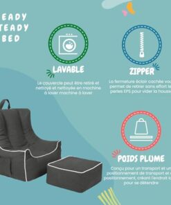 Fauteuil Poire Ergonomique pour Enfant