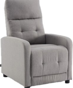 Fauteuil Relax ASTAN HOGAR avec Inclinaison Manuelle, revêtu de Tissu, modèle Yum AH-AR31000TP, couleur Taupe