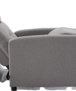 Fauteuil Relax ASTAN HOGAR avec Inclinaison Manuelle, revêtu de Tissu, modèle Yum AH-AR31000TP, couleur Taupe