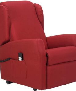 Fauteuil Relax POLTRONE ITALIA Miriam avec 2 moteurs, dispositif médical, système de roues, siège en mousse à mémoire avec micro-ressorts, résistant aux taches, fauteuil...