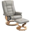 Fauteuil Relaxation Inclinable Pivotant Gris