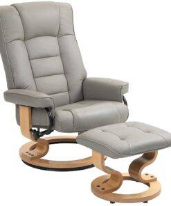 Fauteuil Relaxation Inclinable Pivotant Gris