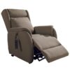 Fauteuil releveur beige Zamora