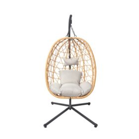 Fauteuil suspendu en imitation rotin Cuzco