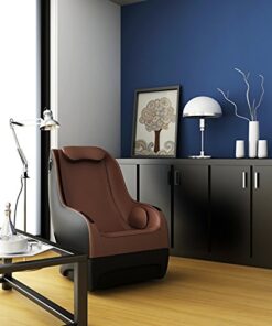 GLOBAL RELAX® | Fauteuil de Massage et de Détente Guru I Brun | 3 Modes de Massage | Thérapie par Pression d'air | Audio Ambiophonique 2D | Connectivité Bluetooth et USB