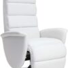 Miliboo Fauteuil Relax Manuel Nelson en Blanc