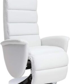 Miliboo Fauteuil Relax Manuel Nelson en Blanc