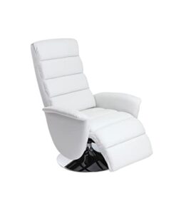 Miliboo Fauteuil Relax Manuel Nelson en Blanc